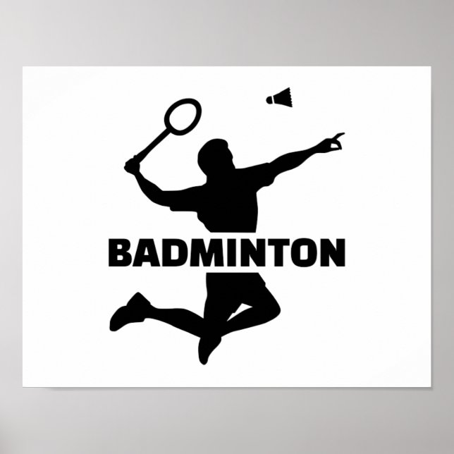 Póster Badminton (Frente)