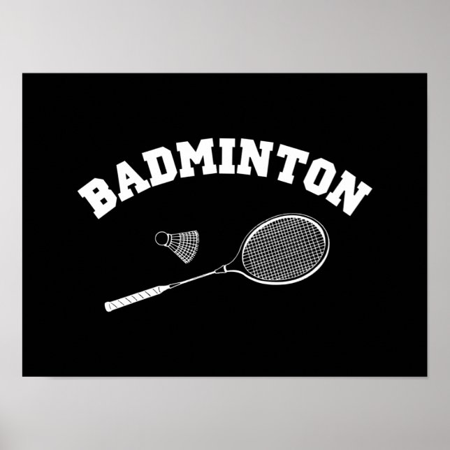 Póster Badminton (Frente)
