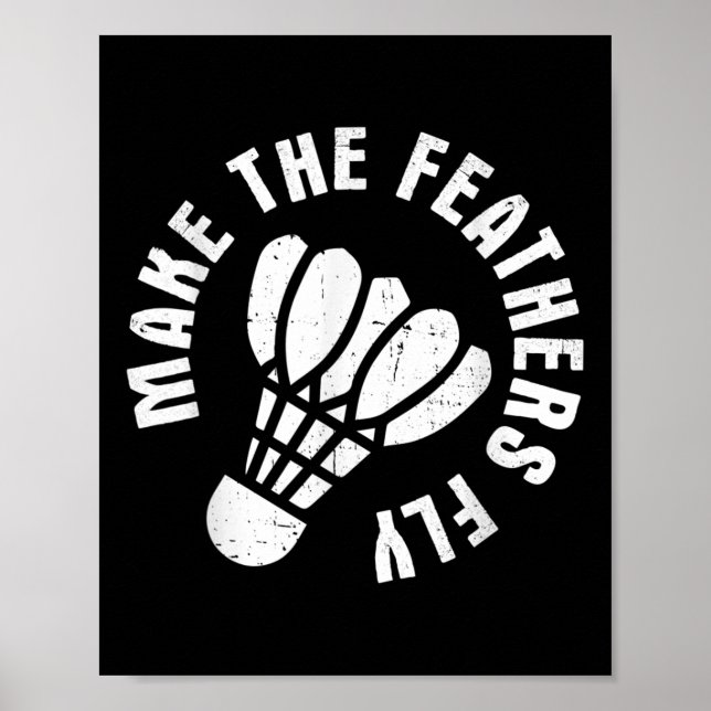 Póster Badminton 4  (Frente)