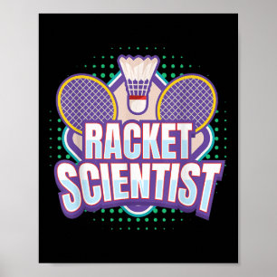 Póster Badminton I Racket I Badminton Racket Sh