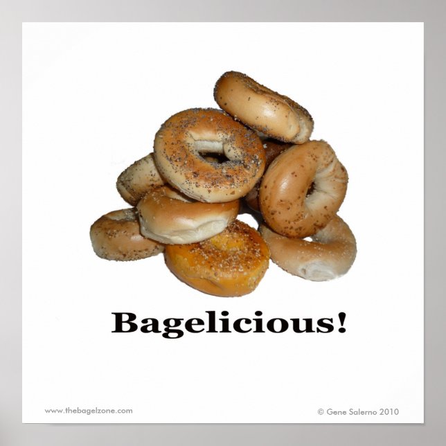Póster ¡Bagelicious! (Frente)