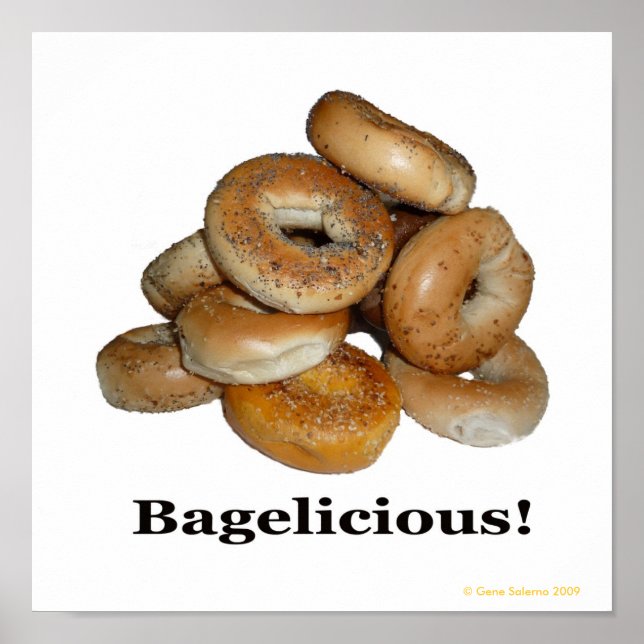 Póster ¡Bagelicious! (Frente)