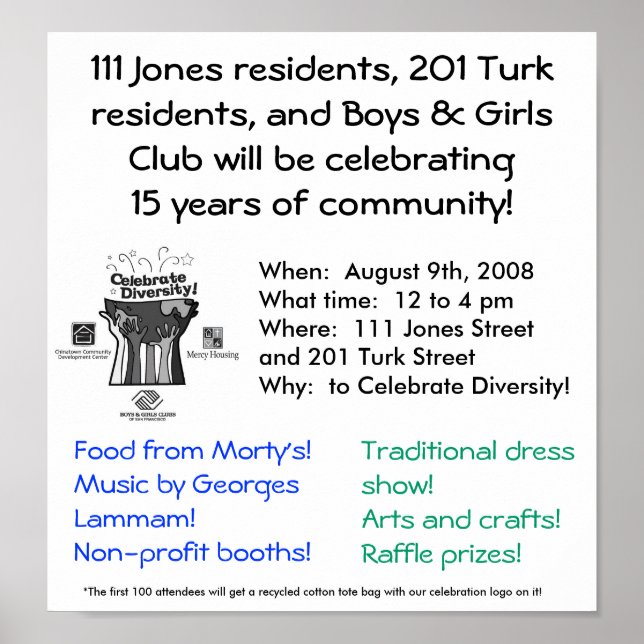 Póster baglogo_path, 111 residentes de Jones, 201 turcos  (Frente)