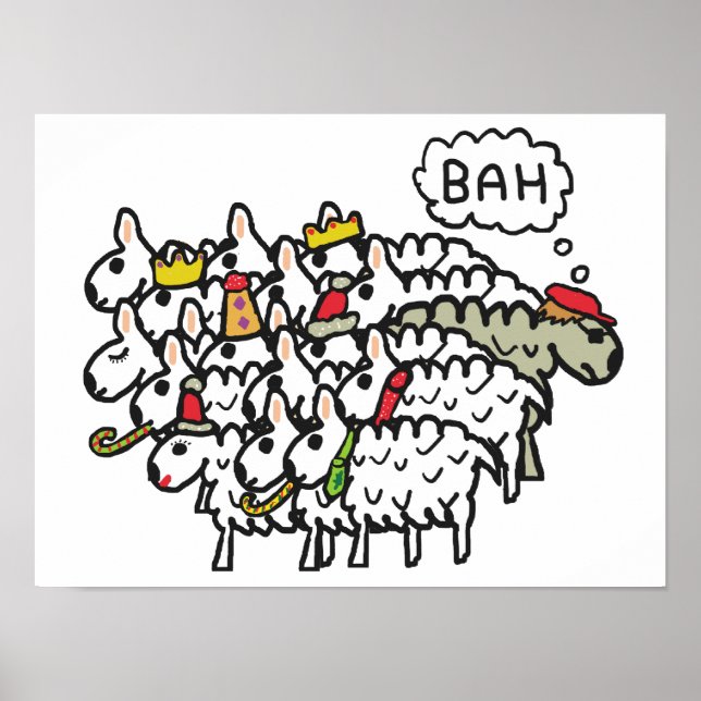 Póster Bah Humbug (Frente)