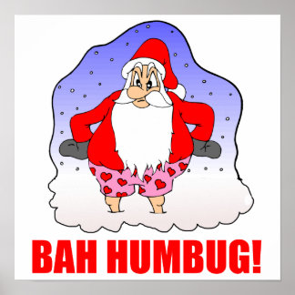 Póster Bah Humbug