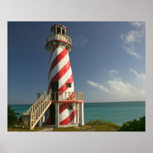 Póster BAHAMAS, Isla Grand Bahama, Lado Este: Ciudad