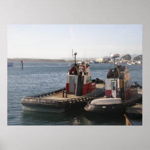 Póster Bahía CA de Morro
