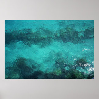Póster Bahía de agua