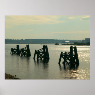 Póster Bahía de Cardiff