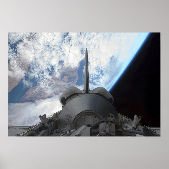 Póster Bahía de carga del transbordador espacial Endeavor (Frente)