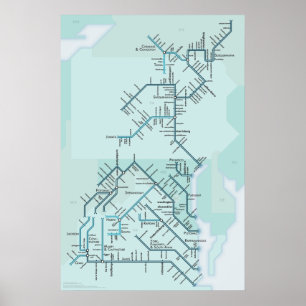 Póster Bahía de Chesapeake 20" x 30"