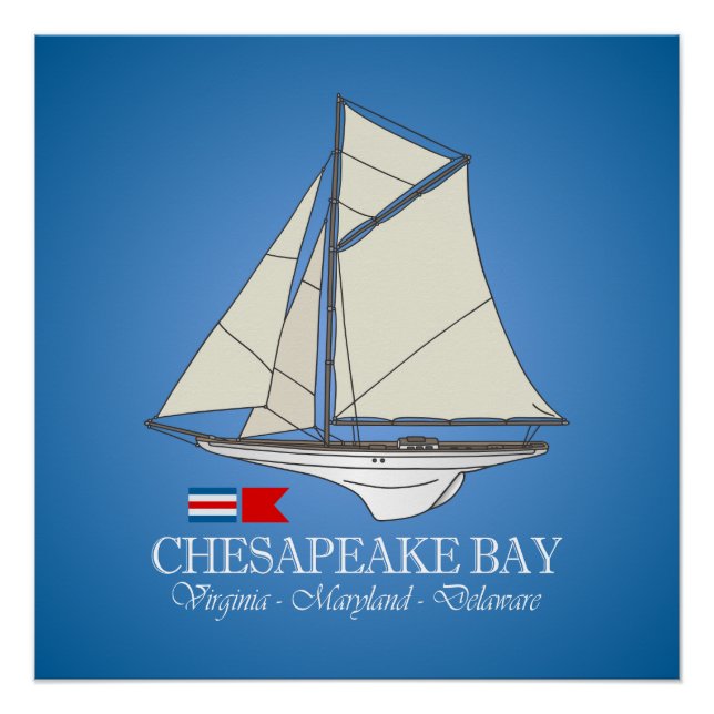 Póster Bahía de Chesapeake (SB) (Anverso)