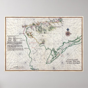 Póster Bahía de Delaware