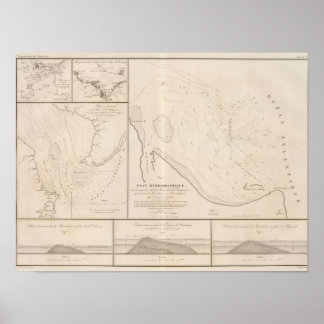 Póster Bahía de Delaware