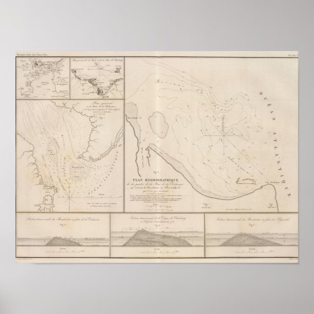 Póster Bahía de Delaware (Frente)