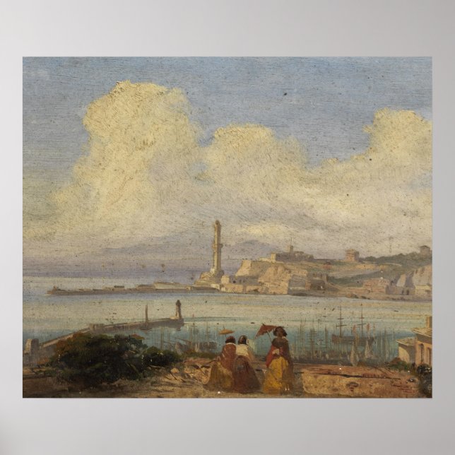 Póster Bahía de Génova (Bucht von Genual) (Frente)