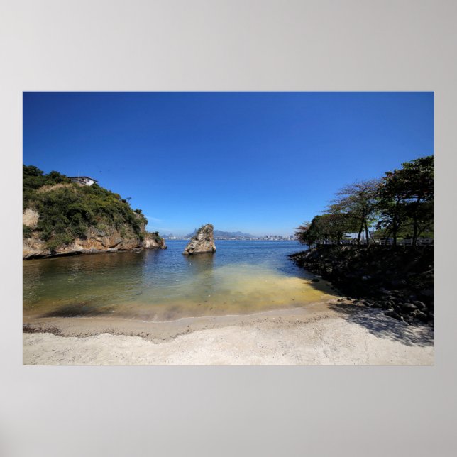 Póster Bahía De Guanabara En Río De Janeiro (Frente)