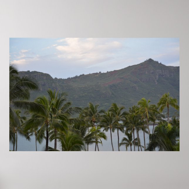 Póster Bahía de Kalapaki en Kauai (Frente)