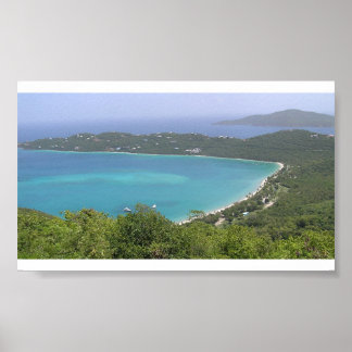 Póster Bahía de Magens