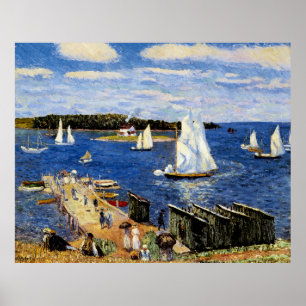 Póster Bahía de Mahone de Guillermo Glackens