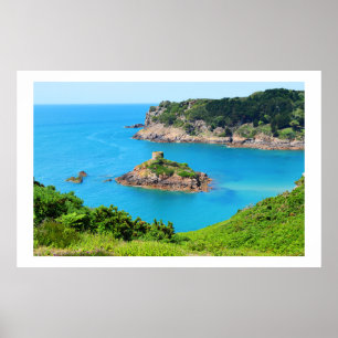 Póster Bahía de Portelet, Jersey