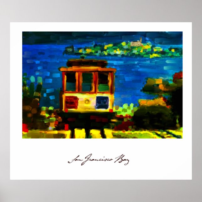 Póster Bahía de San Francisco (Frente)