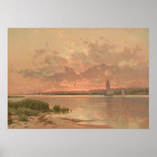 Póster Bahía de Shinnecock Sunset