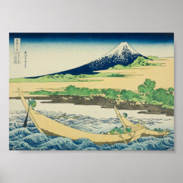 Póster Bahía de Tagonoura cerca de Ejiri en el Tokaido