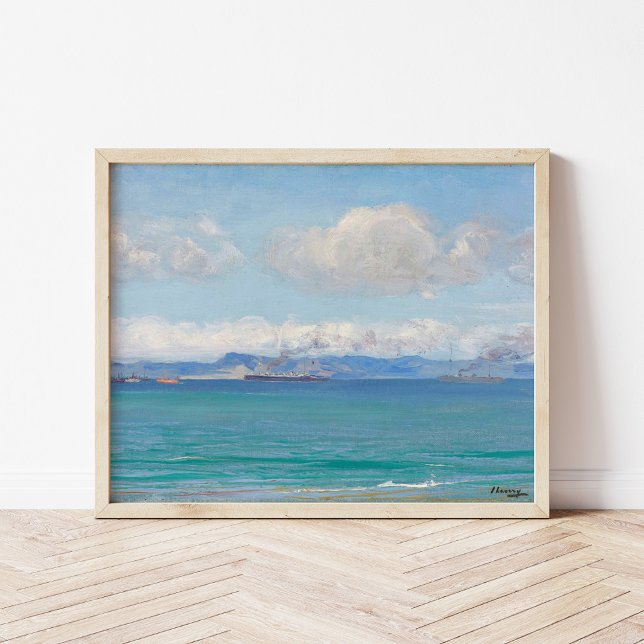 Póster Bahía de Tánger | Sir John Lavery (Subido por el creador)