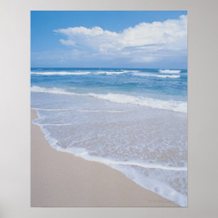 Póster Bahía de Waimea, Oahu, islas hawaianas
