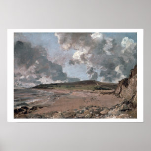 Póster Bahía de Weymouth con Jordan Hill, c.1816 (petróle