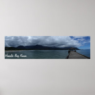Póster Bahía Hanalei, Kauai