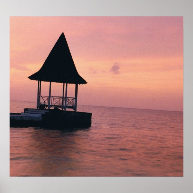 Póster Bahía Montego Jamaica (Frente)