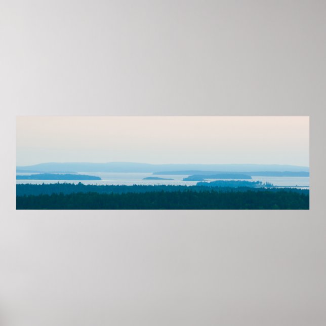 Póster Bahía Penobscot, Maine (Frente)