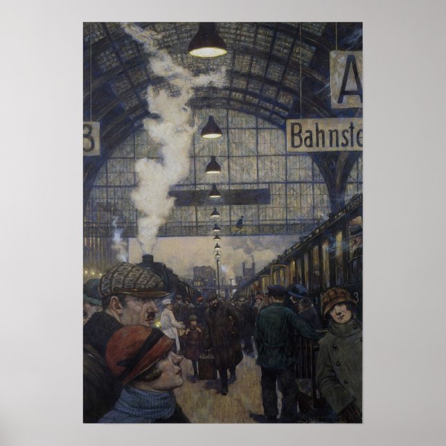 Póster Bahnhofshalle (Frente)