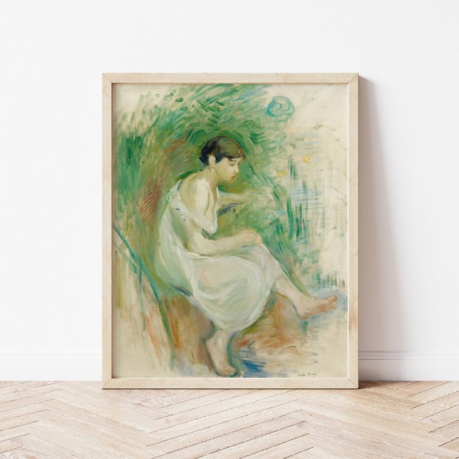 Póster Baigneuse en Chemise | Berthe Morisot (Subido por el creador)