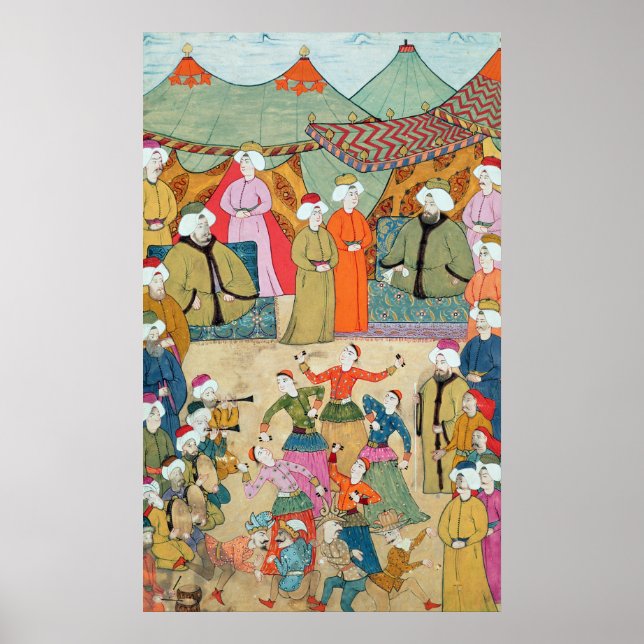 Póster Baila por el placer del sultán Ahmet III (Frente)