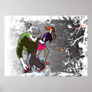 Póster Bailando