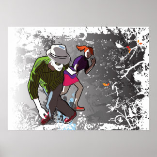 Póster Bailando
