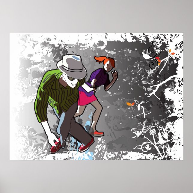 Póster Bailando (Frente)