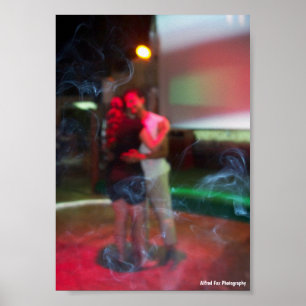 Póster Bailando a través del humo de la Shisha