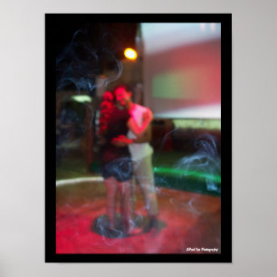 Póster Bailando a través del humo de la Shisha