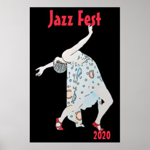 Póster Bailando al jazz 2020