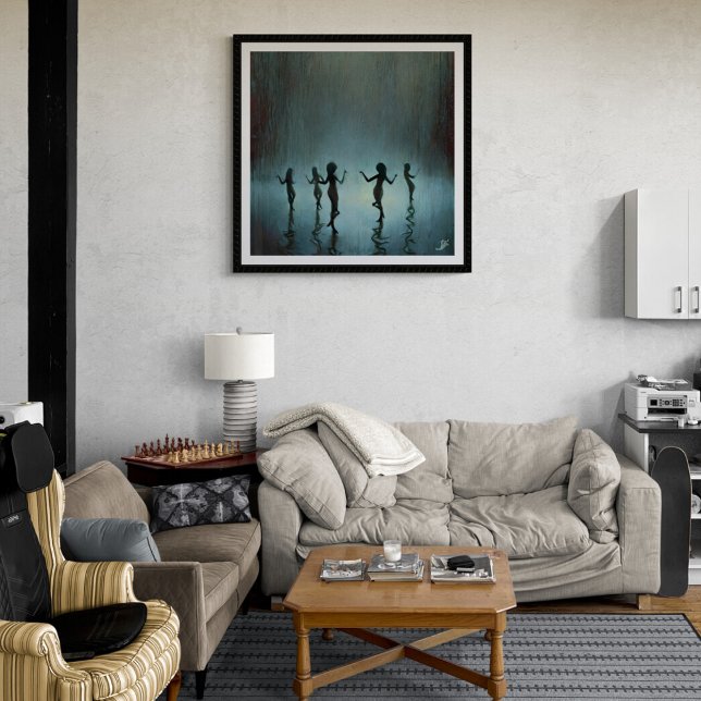 Póster Bailando bajo la lluvia (Subido por el creador)