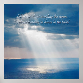 Póster Bailando bajo la lluvia