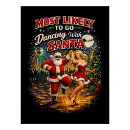 Póster Bailando con Santa
