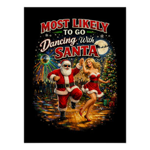 Póster Bailando con Santa