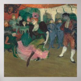 Póster Bailando el Bolero - Bella Artes Toulouse-Lautrec