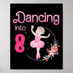 Póster Bailando en el 88º Bday Fiesta Ballerina Ballet po