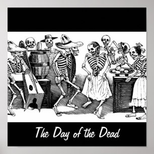 Póster "Bailando los Jarabe en el otro mundo"